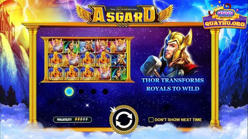 Asgard 1 | Điên cuồng game quay hũ với các chiến binh
