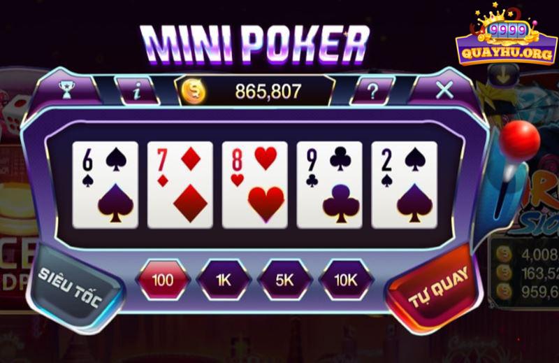 8 Cách chơi mini poker - Chia sẻ kinh nghiệm quay hũ.